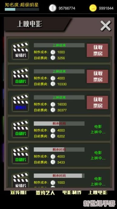 《电影大亨》深度解析：打造娱乐帝国全攻略与秘籍
