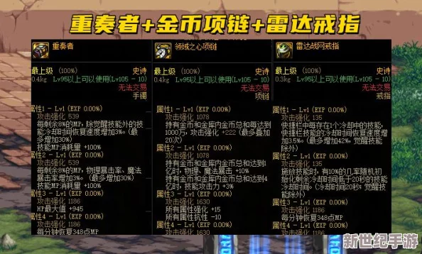 DNF游戏中哪个戒指的伤害输出最高，详细对比分析